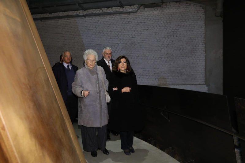 CASELLATI E SEGRE VISITANO IL MEMORIALE DELLA SHOAH