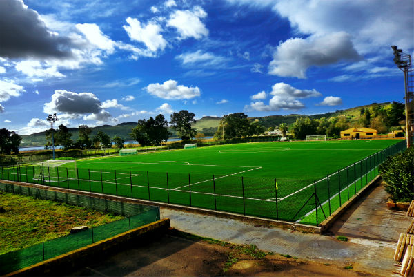 Enna. Lavori completati nel campo di calcio di Pergusa