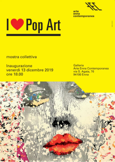 La pop art in mostra alla Galleria Arte Enna Contemporanea