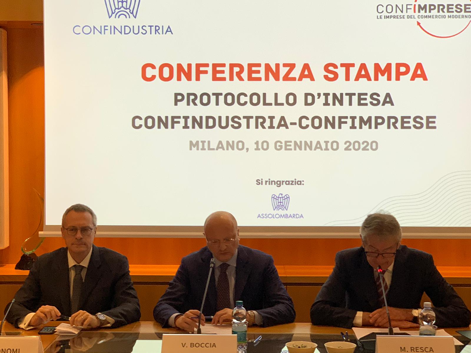 FRONTE COMUNE CONFINDUSTRIA-CONFIMPRESE PER LA CRESCITA