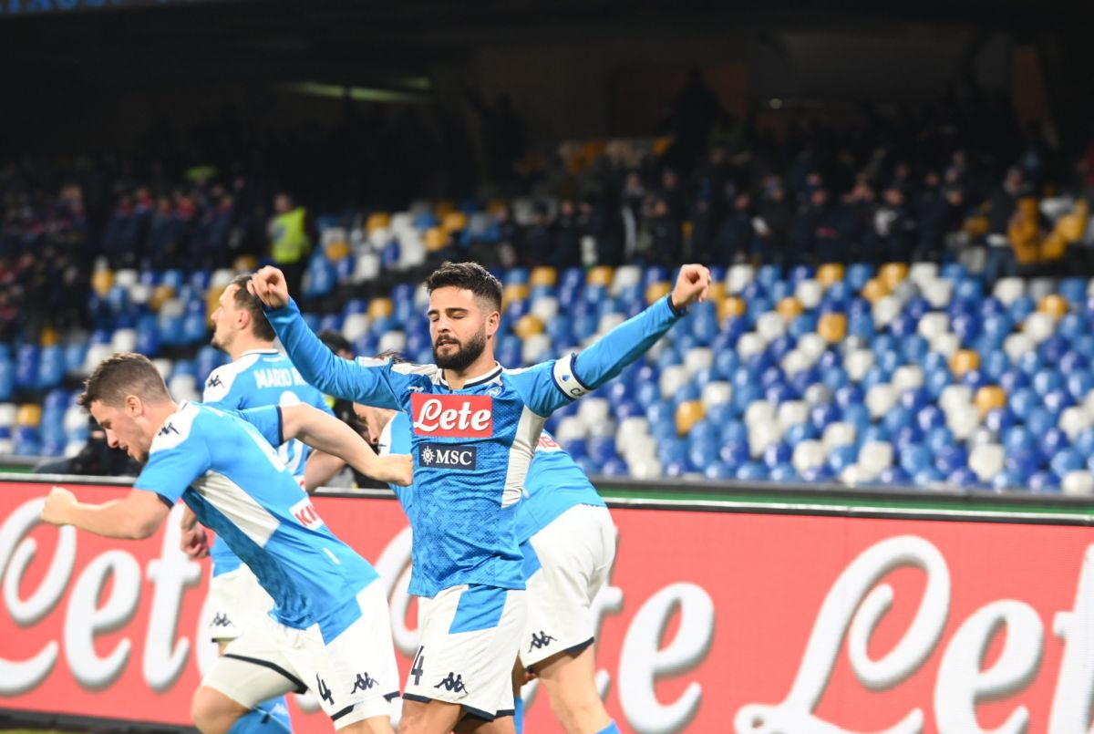 INSIGNE STENDE LA LAZIO, NAPOLI IN SEMIFINALE DI COPPA ITALIA