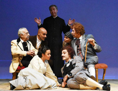 Enna: al teatro Garibaldi Tuccio Musumeci e Pippo Pattavina in “Filippo Mancuso e Don Lollò”