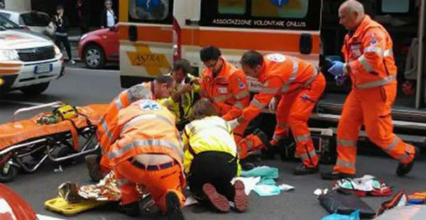 Valguarnera. Grave incidente stradale in contrada Castani tra una moto ed una autovettura, tre i feriti