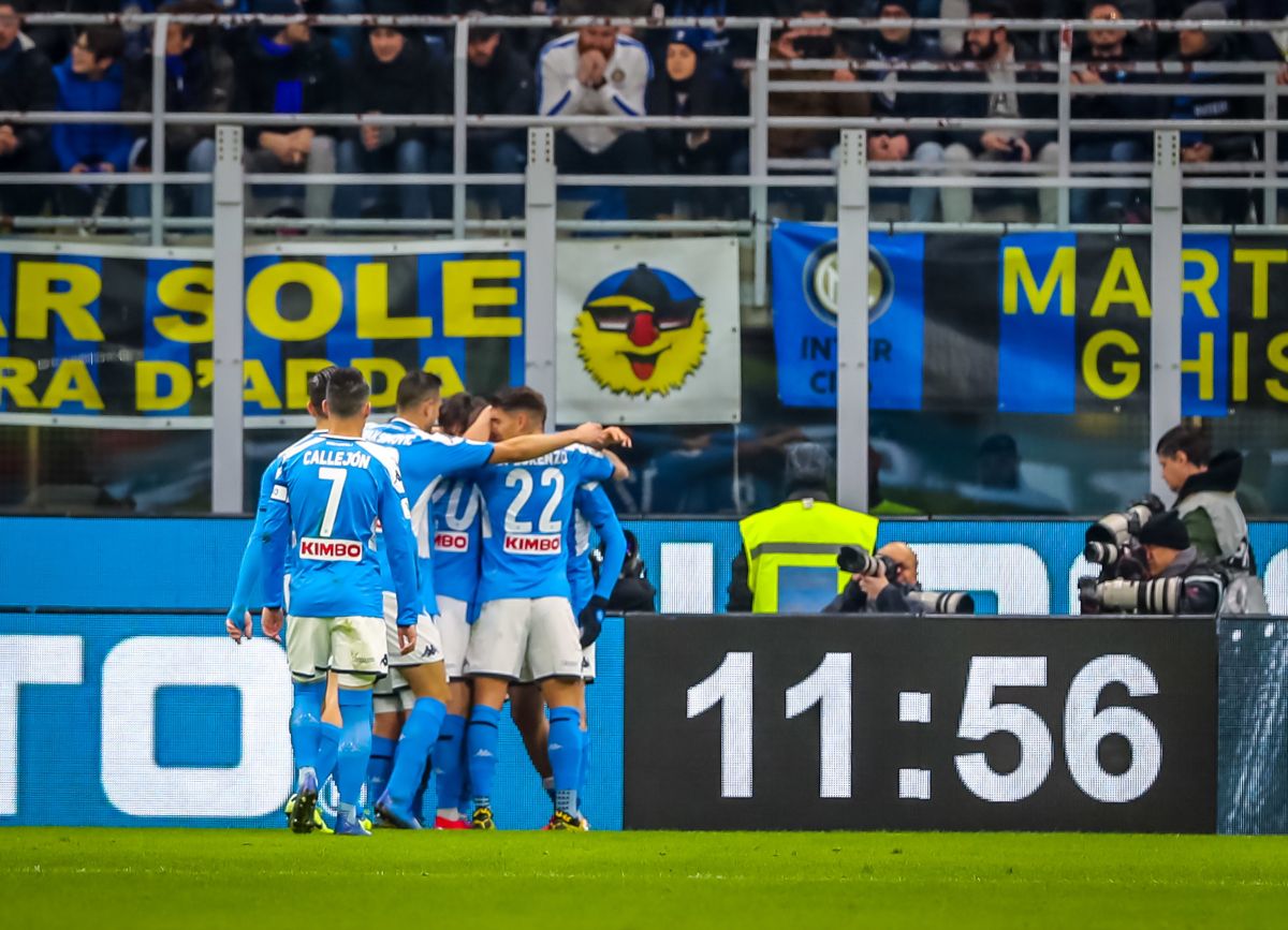 Il Napoli batte l’Inter e “vede” la finale di Coppa Italia