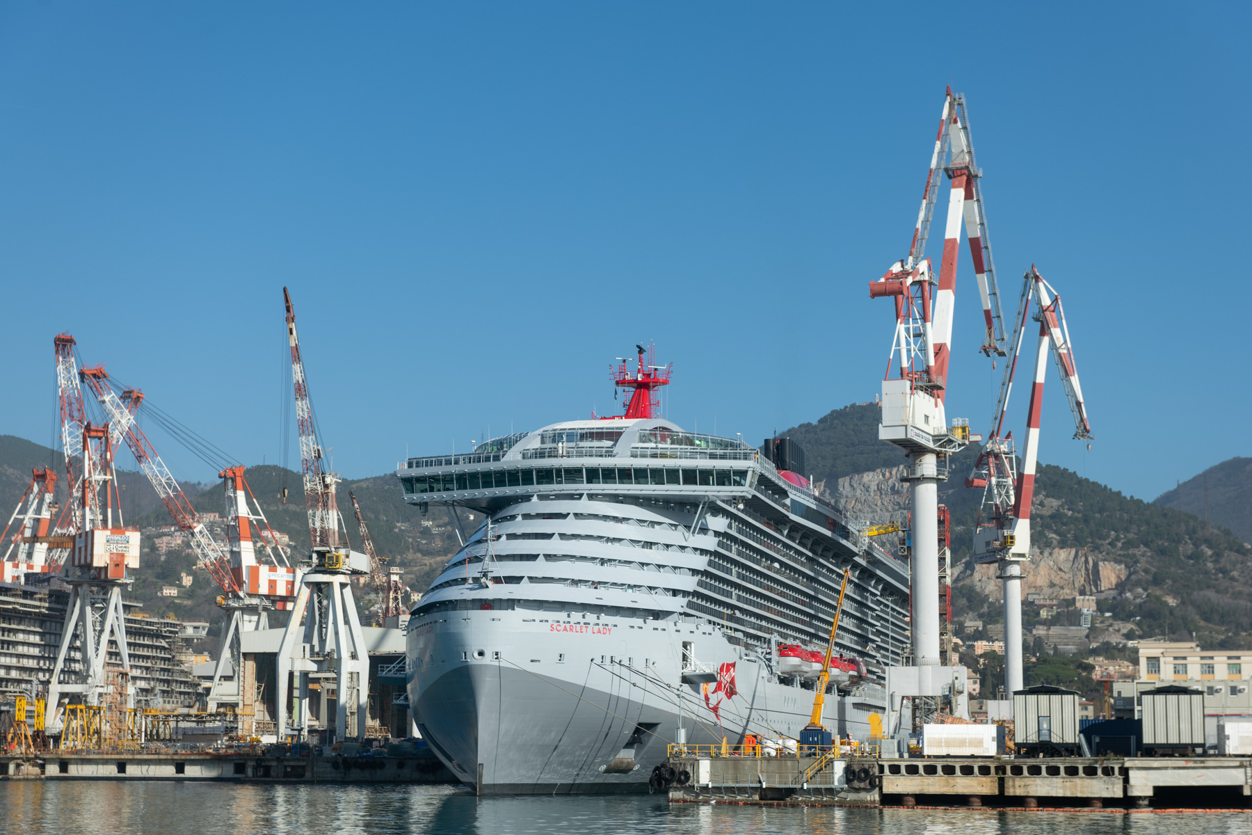 A Genova nasce Scarlet Lady, nave da crociera che rispetta l’ambiente