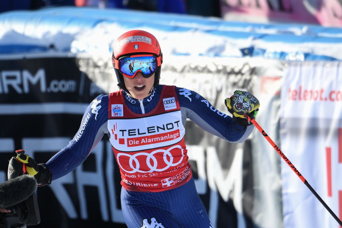 Brignone seconda a La Thuile ma allunga in classifica generale