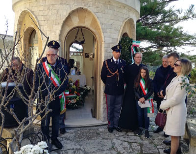 Catenanuova. Cerimonia commemorazione Agente della Polizia Giuseppe Scravaglieri caduto in servizio a Roma all’età di 23 anni