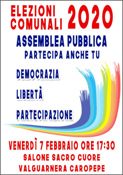 Amministrative Valguarnera: la lista Arcobaleno presenta il programma