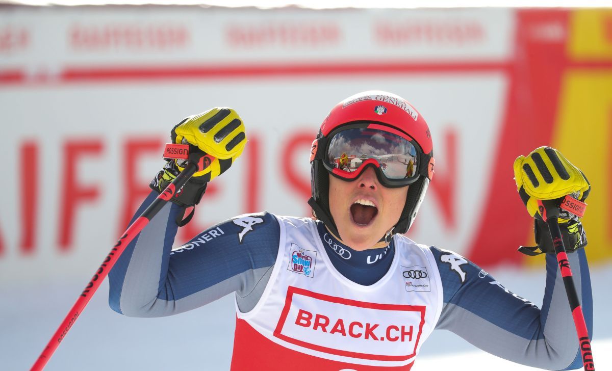 Federica Brignone vince la Coppa del mondo di combinata