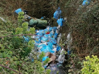 M5S Enna denuncia discarica a cielo aperto nel bosco della Baronessa