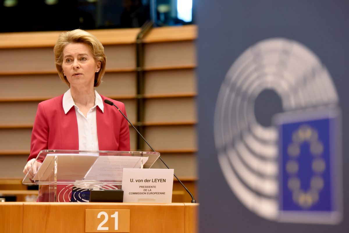 Coronavirus, Von der Leyen “L’Unione Europea ha cambiato passo”