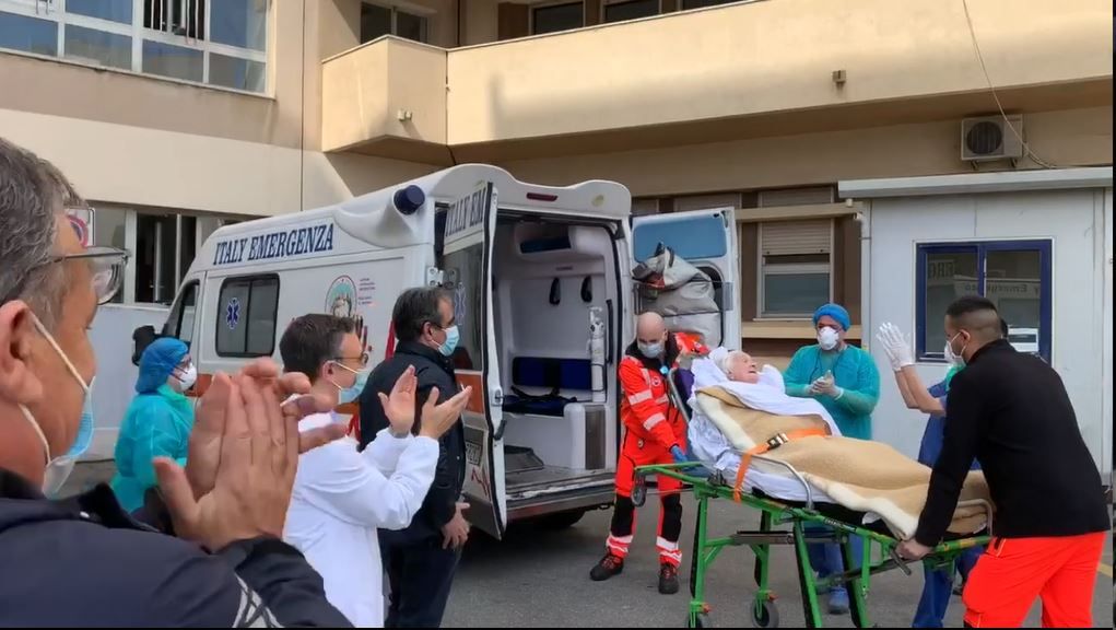 Coronavirus, a Messina guarita una paziente centenaria
