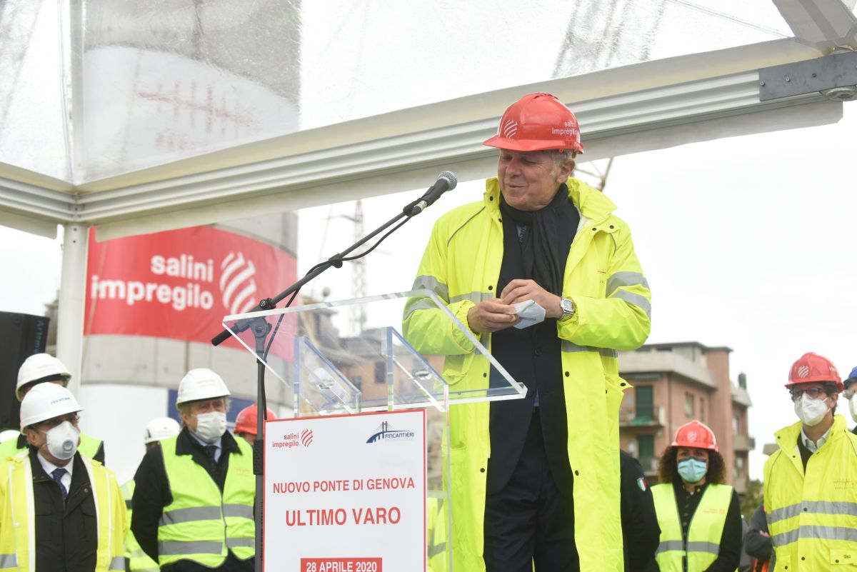 Infrastrutture, Salini: “Serve un grande piano per rilanciare il Paese”