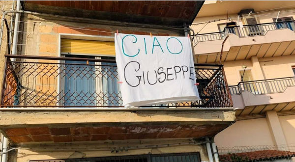 Calascibetta: saluto commosso a Giuseppe, solidarietà degli xibetani in tempo di Covid-19