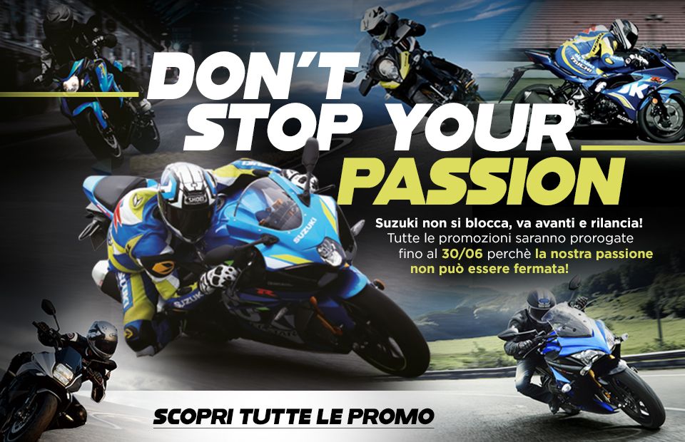 Con Suzuki Moto la passione non si ferma