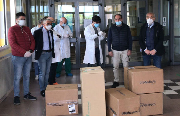 Ospedale Leonforte, arrivati due ventilatori non invasivi donati dai cittadini