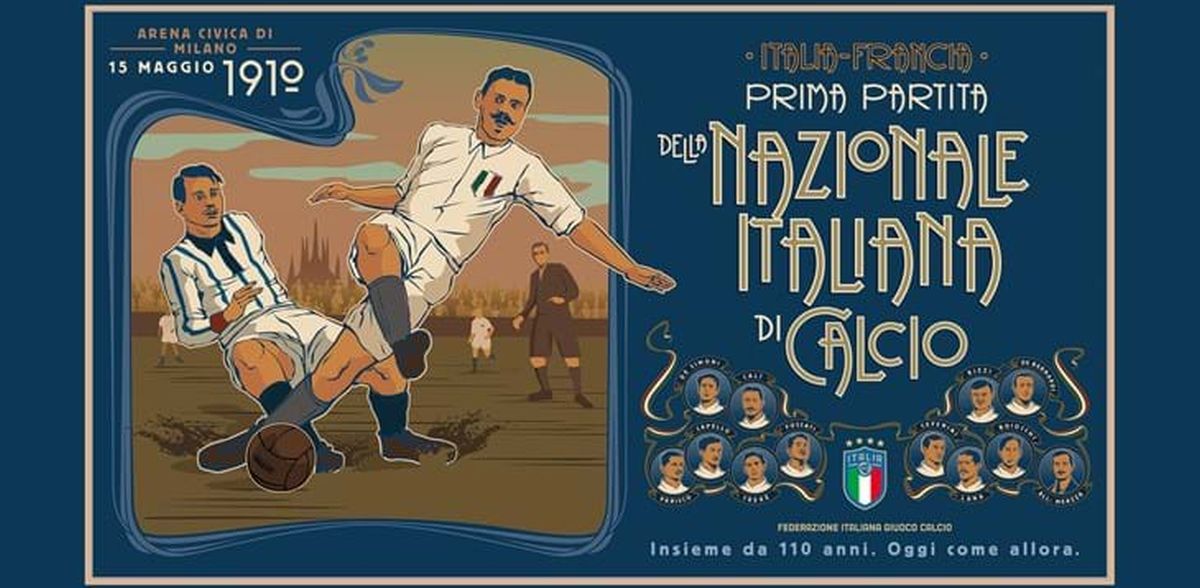 Nazionale fa 110 anni, Mancini “Simbolo Paese che sa rialzarsi”
