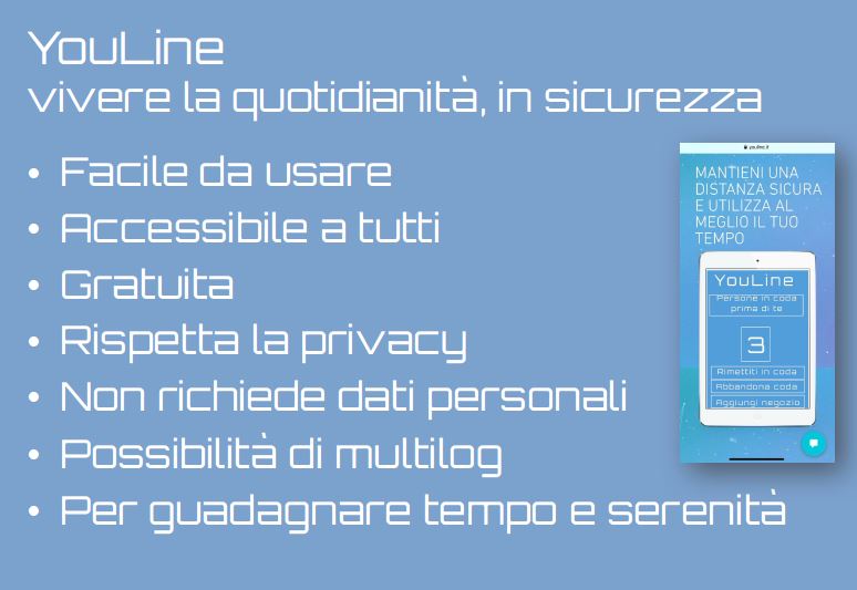 Arriva l’app per evitare file e assembramenti