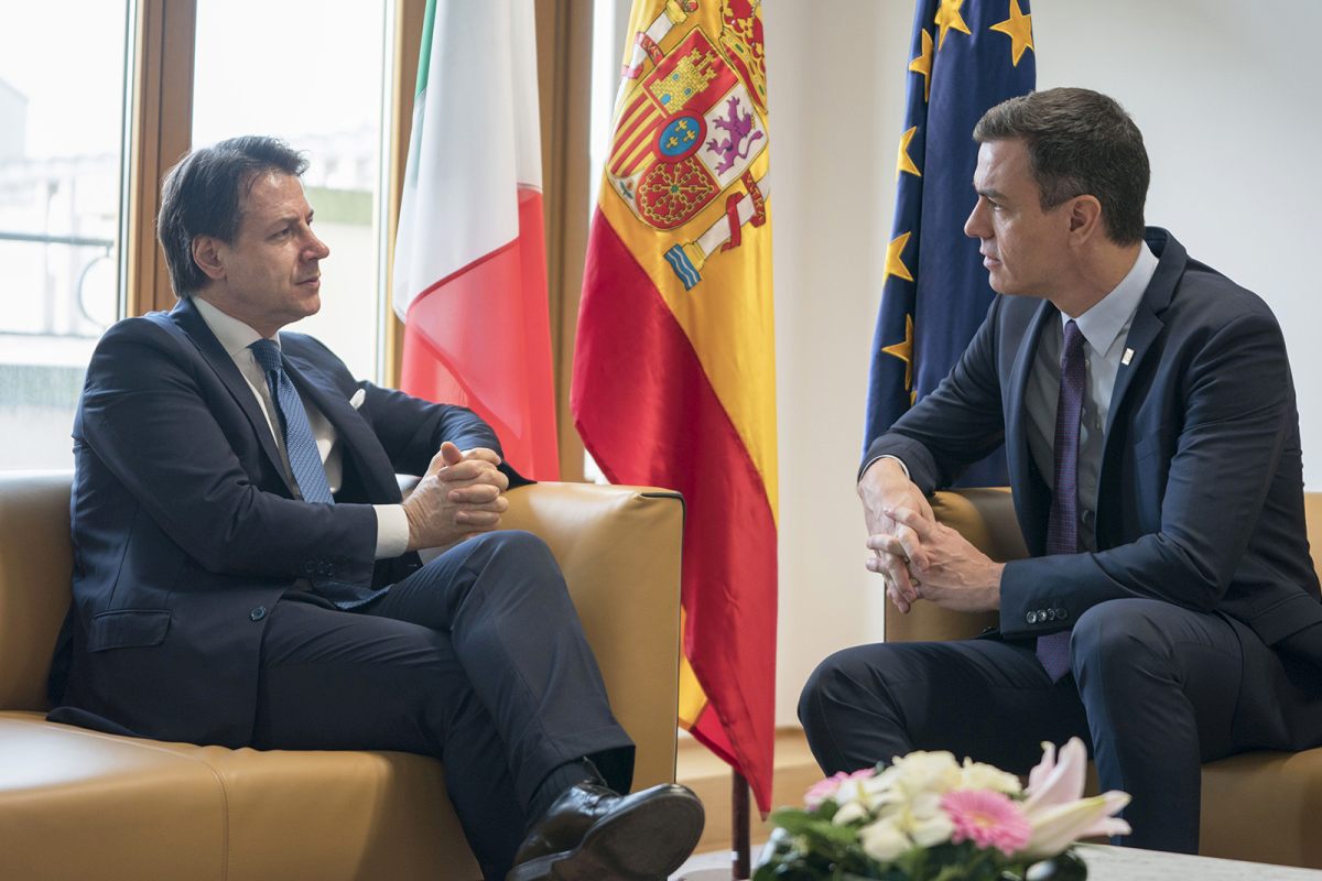 Conte e Sanchez a Von der Leyen “Riaprire le frontiere Ue al più presto”