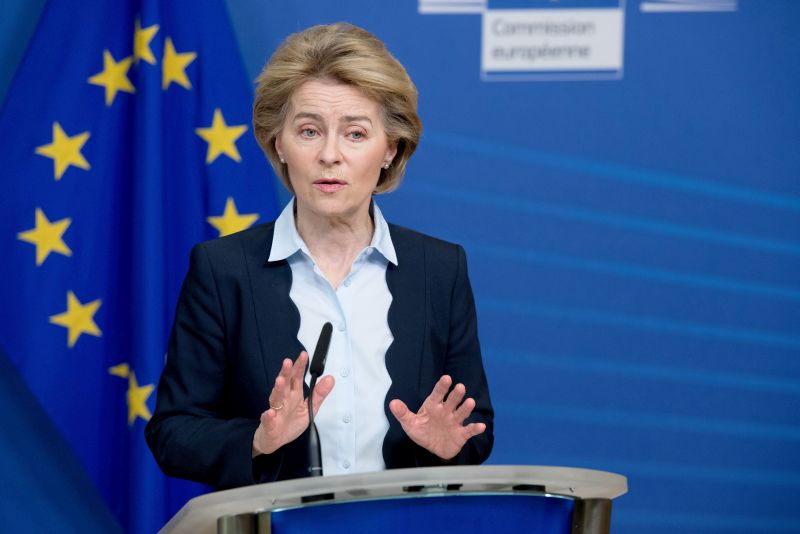 von der leyen “Grazie Italia, l’Europa s’è desta”