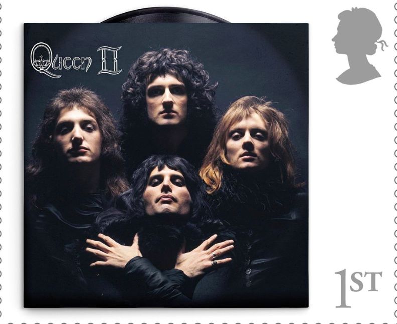 I Queen arrivano sui francobolli inglesi