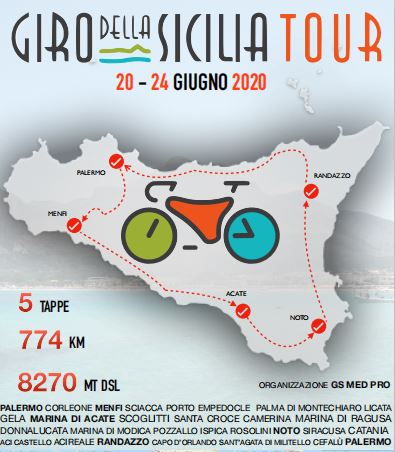 Cicloturismo: al via Il Giro della Sicilia Tour