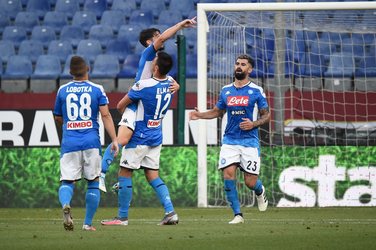 Il Napoli passa a Marassi, battuto il Genoa 2-1
