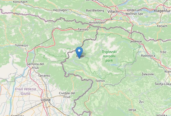 Sisma di magnitudo 4.2 al confine tra Italia e Slovenia
