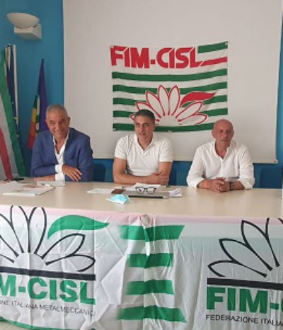 Alessio Pistritto è il nuovo segretario generale della Fim Cisl Agrigento, Caltanissetta, Enna