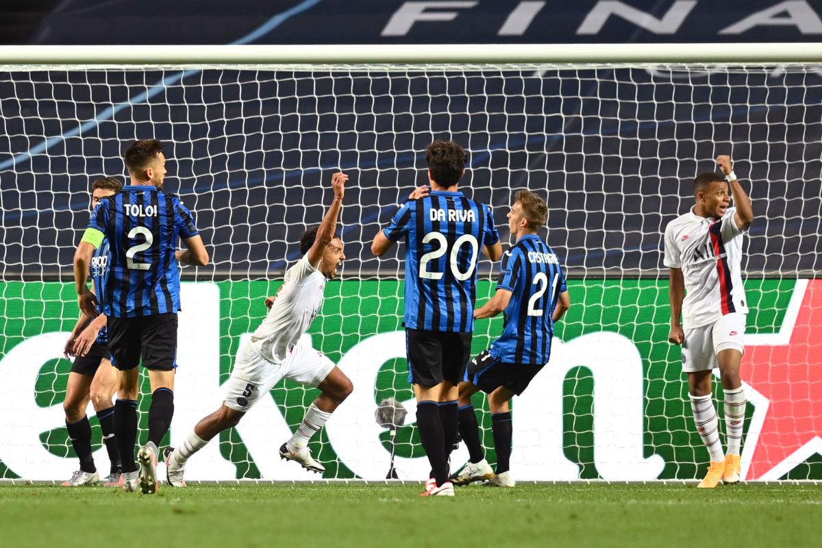 Atalanta beffata, Psg in semifinale di Champions