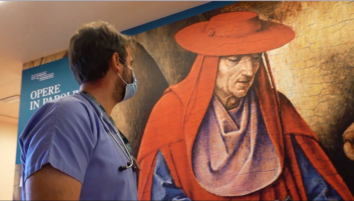 Nella Bergamo post Covid l’arte approda in ospedale