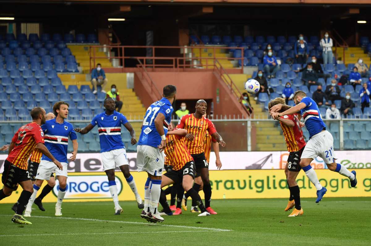Il Benevento passa a Marassi: Samp ribaltata da 0-2 a 3-2
