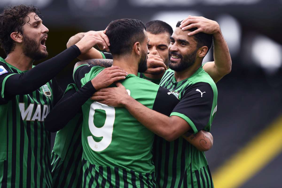 Debutto in A amaro per lo Spezia, vince il Sassuolo 4-1