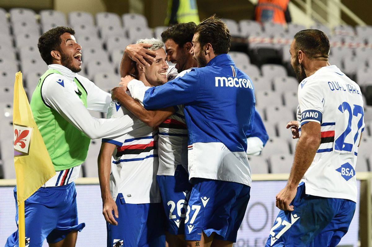 Verre stende la Fiorentina, la Sampdoria vince 2-1 nell’anticipo