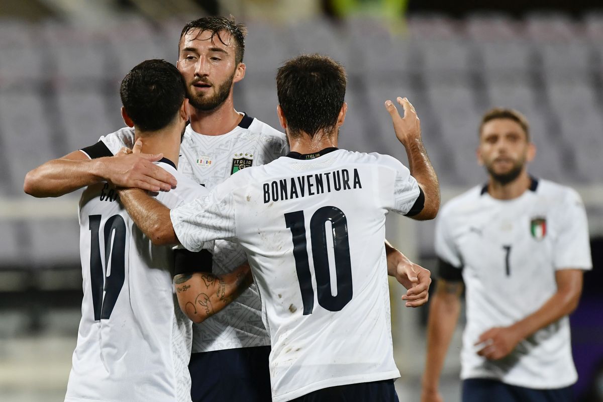 Italia travolgente, Moldova battuta 6-0 nell’amichevole di Firenze