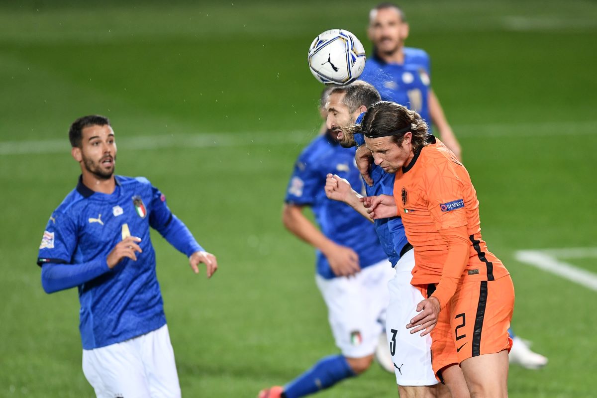 Nations League, l’Italia pareggia 1-1 contro l’Olanda a Bergamo