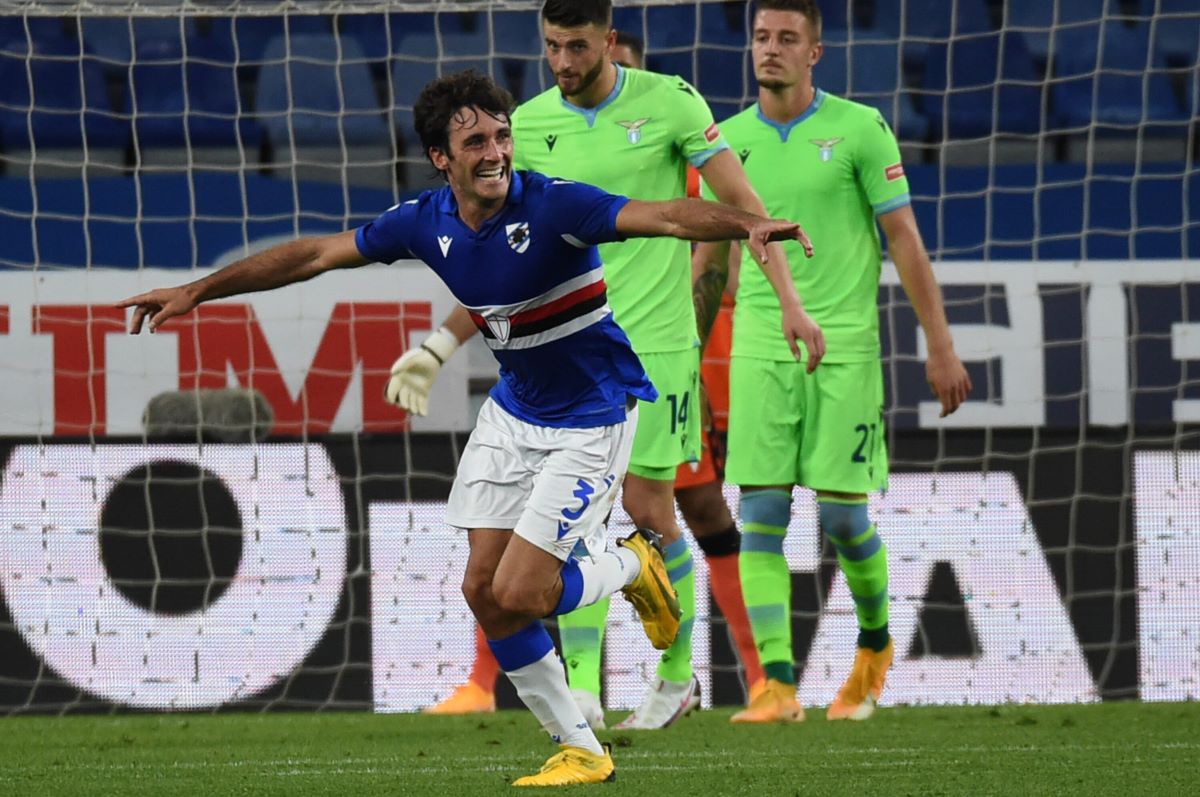 Samp-Lazio 3-0, i biancocelesti senza Immobile crollano a Marassi