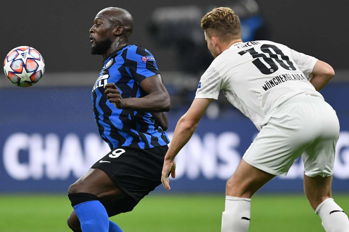 Lukaku non basta, pari Inter contro il Moenchengladbach