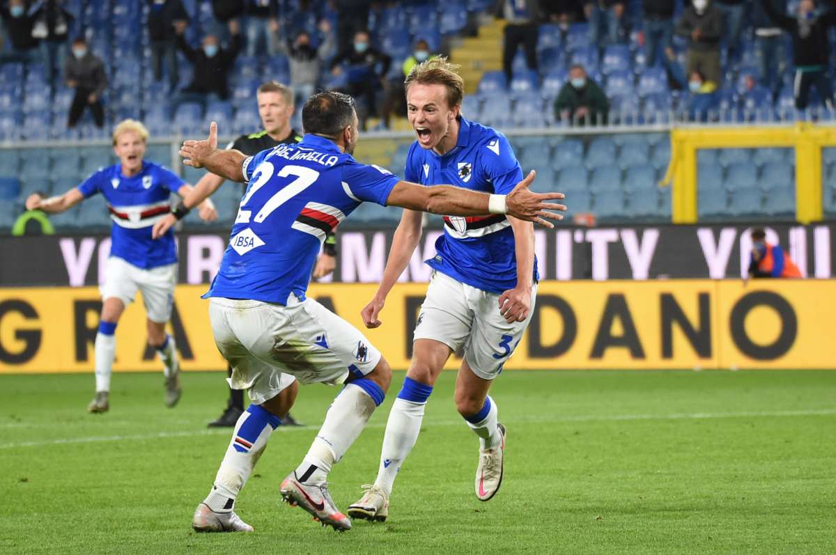 Colpo Sampdoria a Bergamo, Atalanta sconfitta 3-1