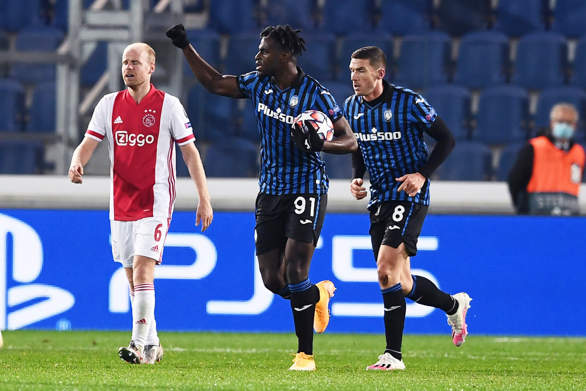 Doppietta Zapata e rimonta Atalanta, da 0-2 a 2-2 con l’Ajax