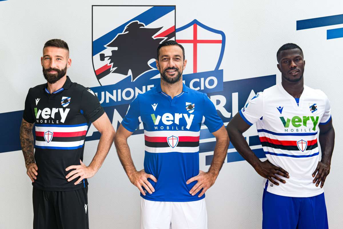 Very Mobile sarà il main jersey sponsor della Sampdoria