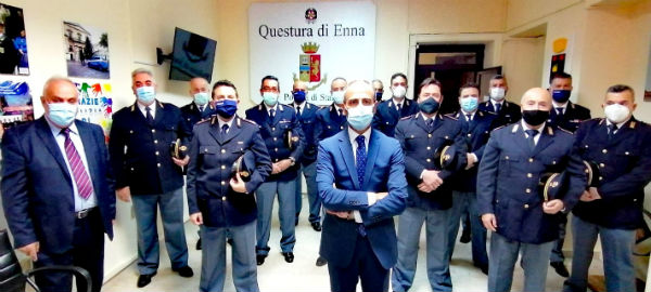 Nuovi Vice Sovrintendenti della Polizia di Stato alla Questura di Enna