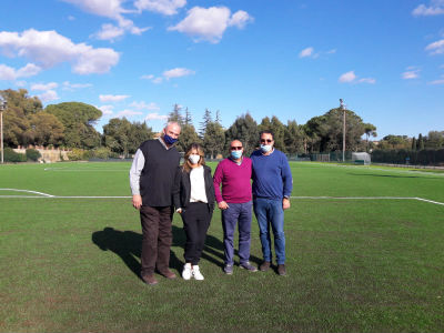 Positivo collaudo campo calcio di Pergusa, ora spogliatoi e impianto di illuminazione