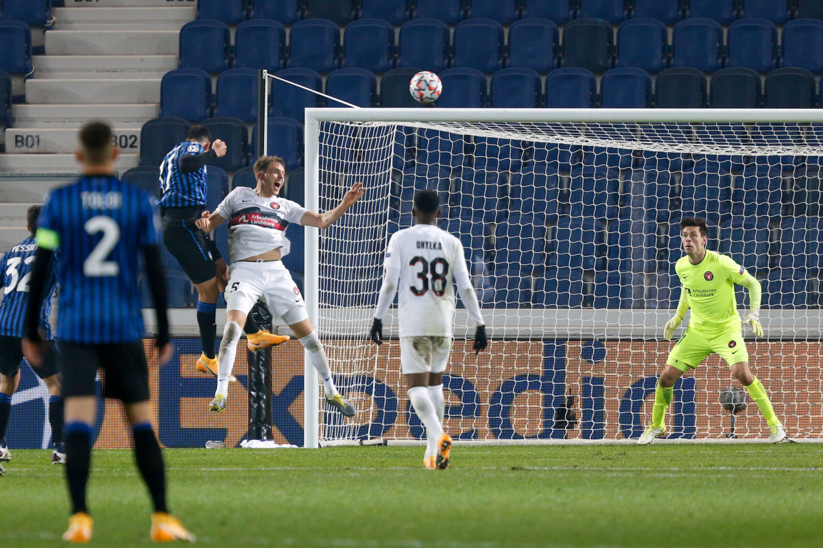 Atalanta-Midtjylland 1-1, ora un pari con l’Ajax per gli ottavi