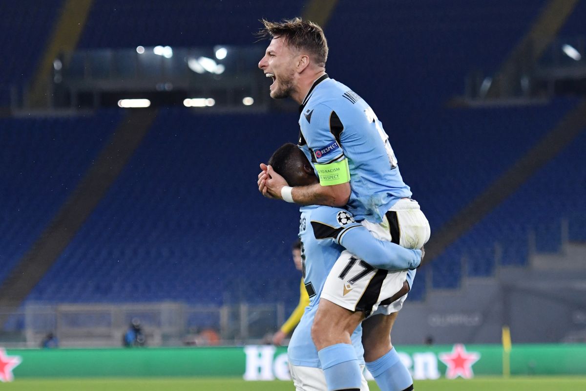 Immobile risponde a Guerrero, Borussia Dortmund-Lazio 1-1