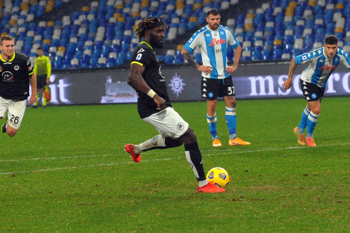Lo Spezia espugna il “Maradona”, Napoli sconfitto 2-1