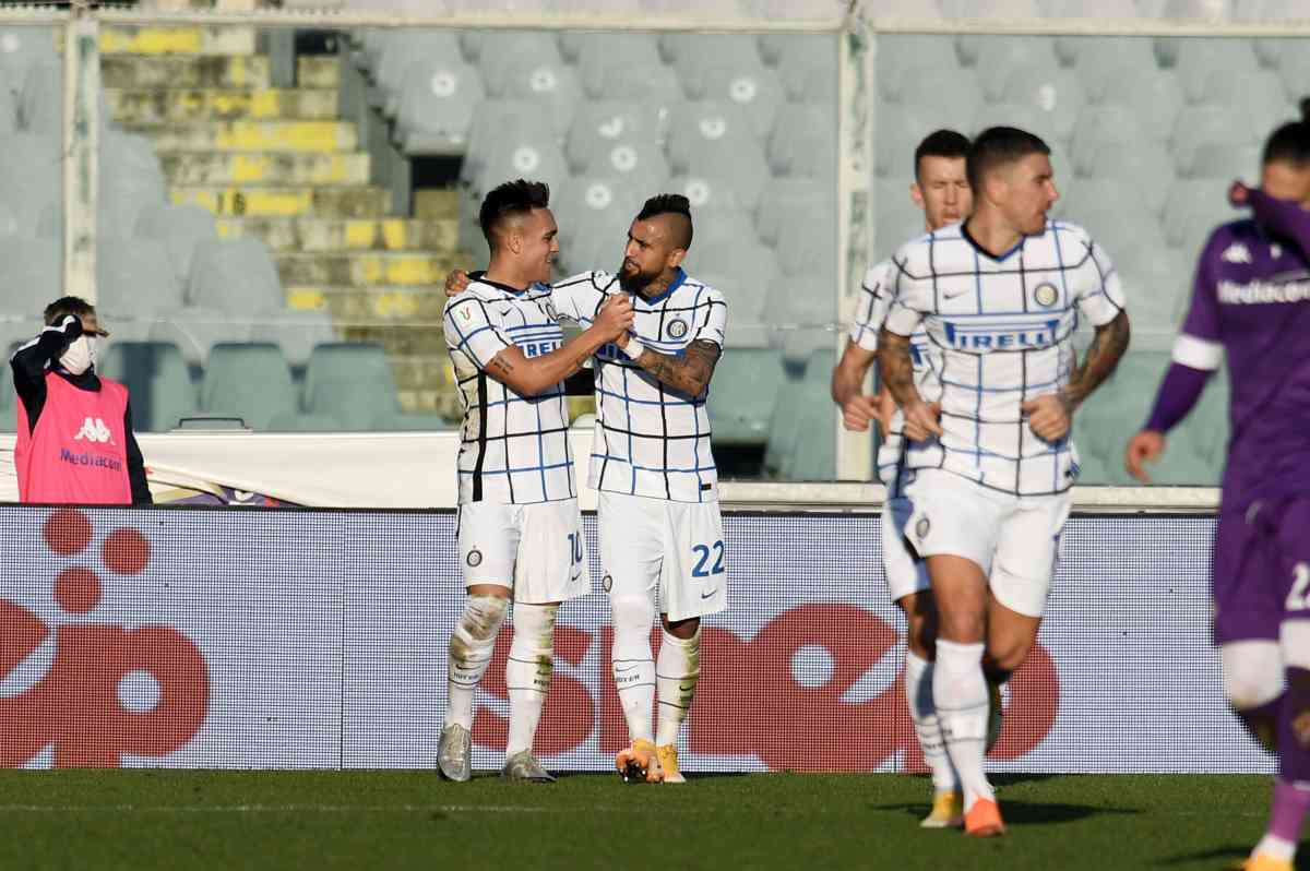 L’Inter elimina la Fiorentina, derby col Milan in Coppa Italia