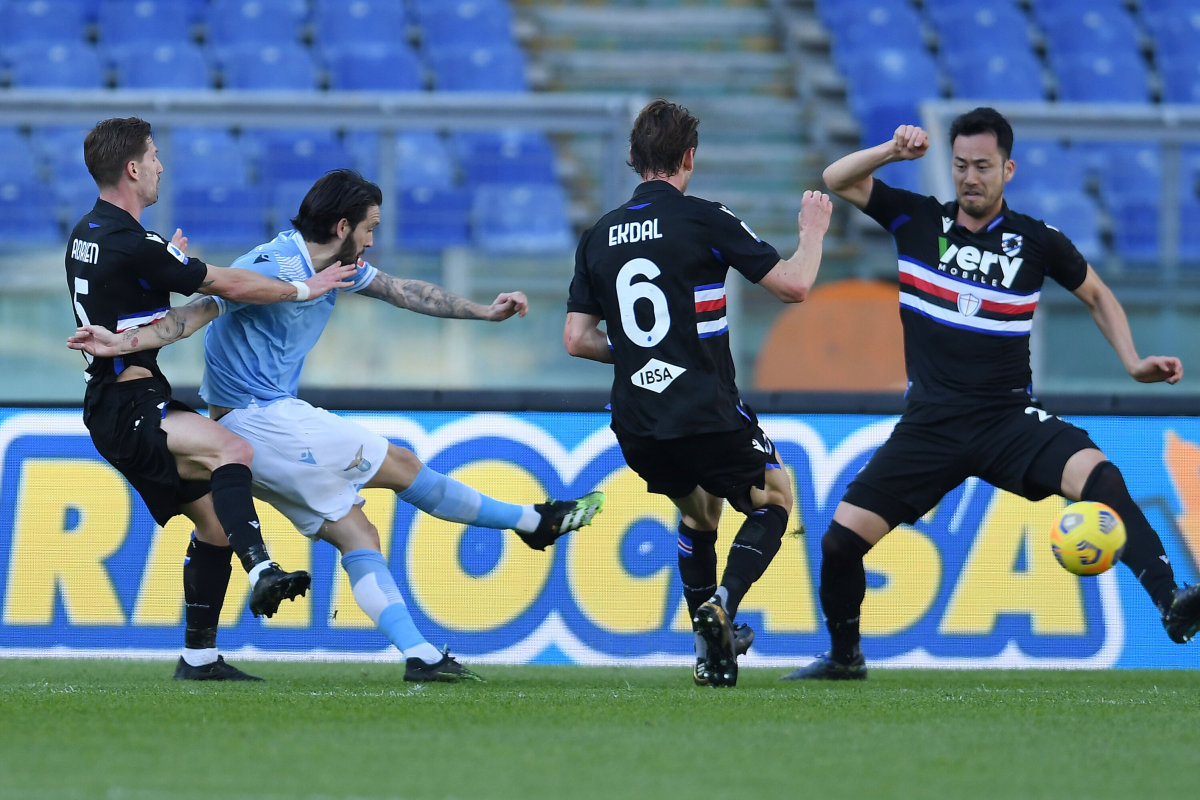 Lazio-Sampdoria 1-0, decide il gol di Luis Alberto