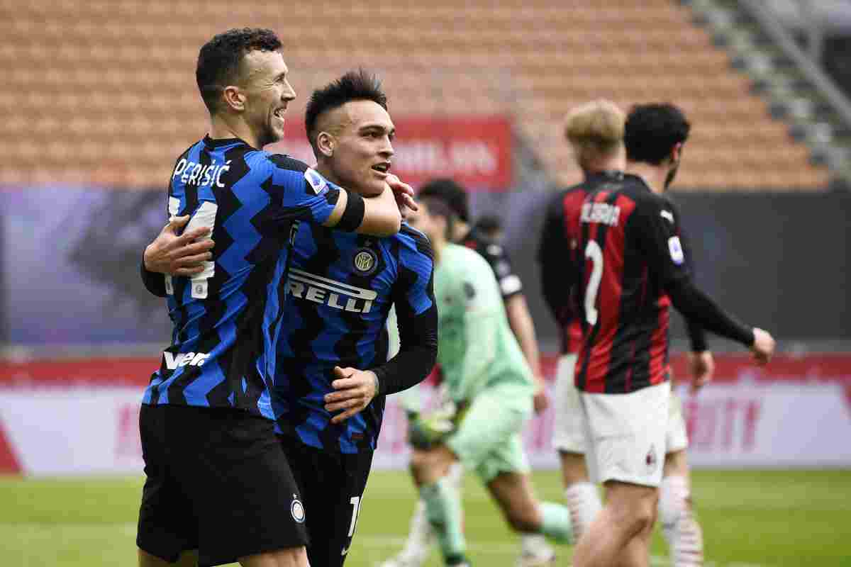 Derby all’Inter, Milan sconfitto 3-0 e ora a -4