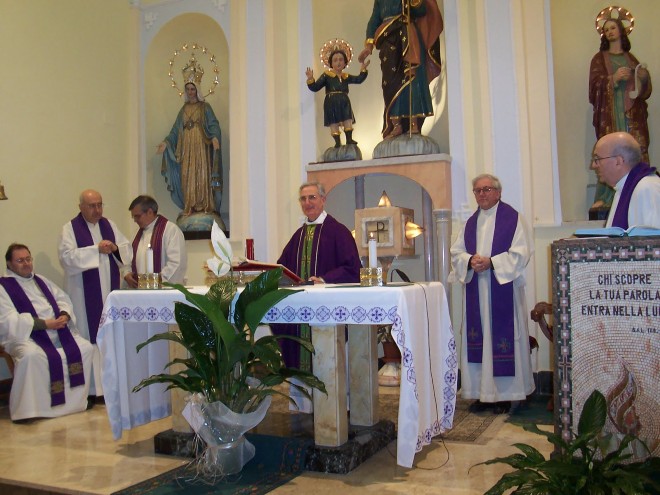 Villapriolo cinquantesimo anniversario dell’ordinazione sacerdotale di don Salvatore Bevacqua